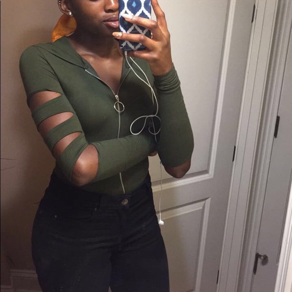 Hooded bodysuit